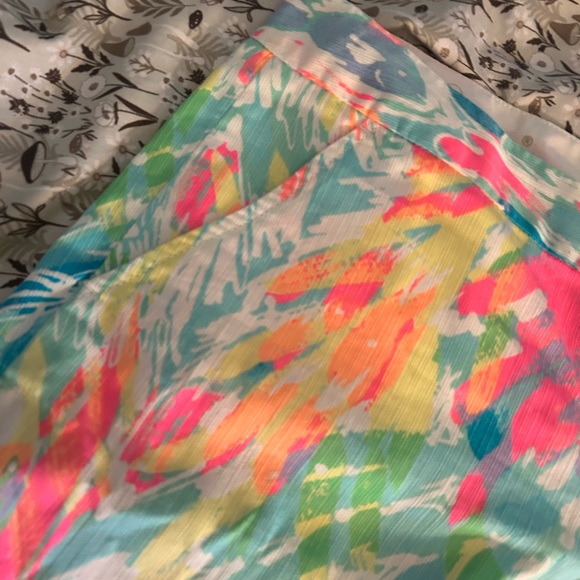 Lilly Pulitzer multicolored the buttercup 5”inseam shorts 4 - Picture 3 of 7